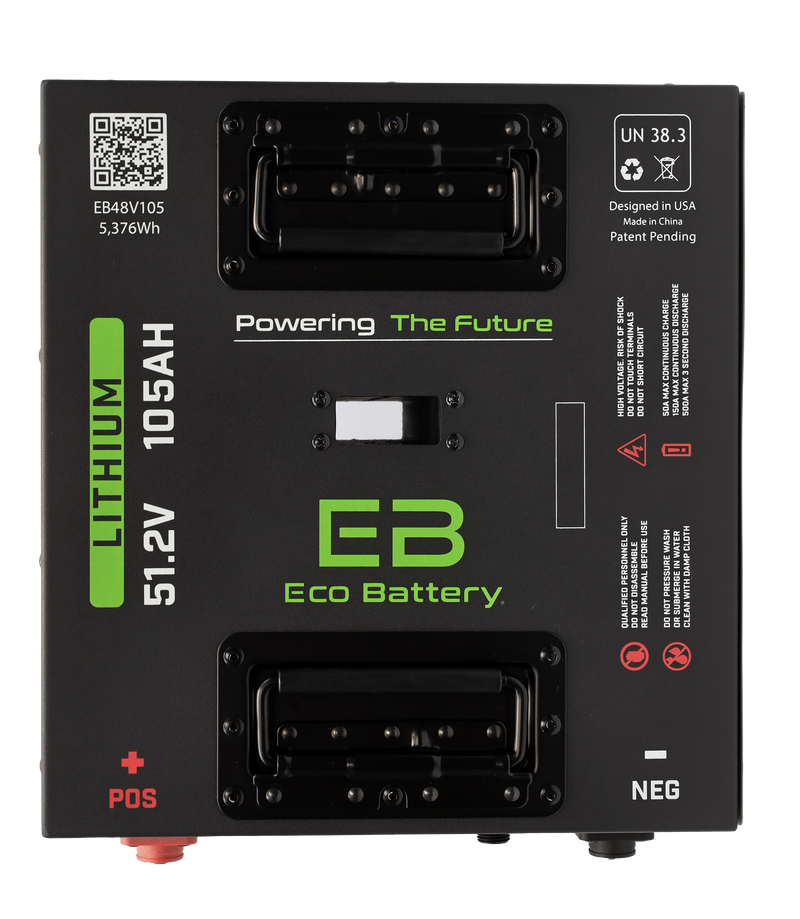 51V 105AH Thru-Hole Battery Bundle / Advanced EV EV1 / 2017-21 (Toyota Neos MCU)