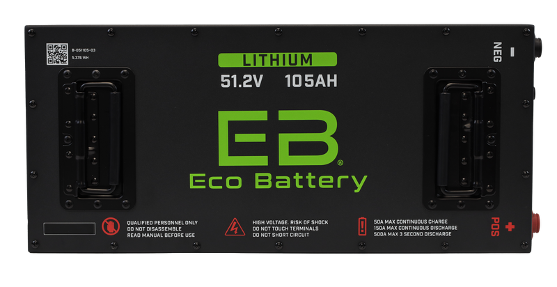 51V 105AH Skinny Battery Bundle / Polaris Ranger EV