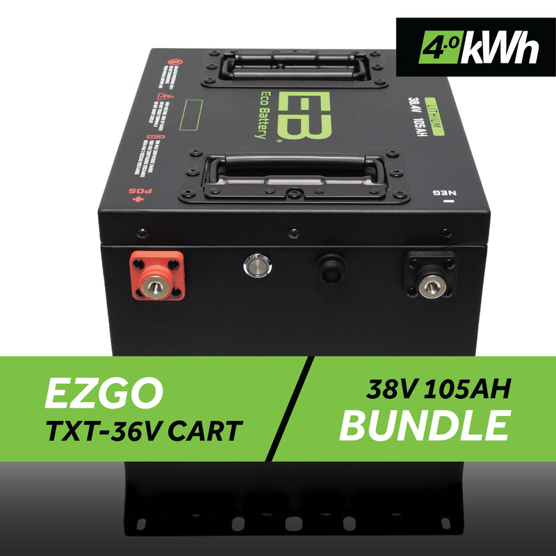 38V 105AH Battery Bundle / EZGO TXT