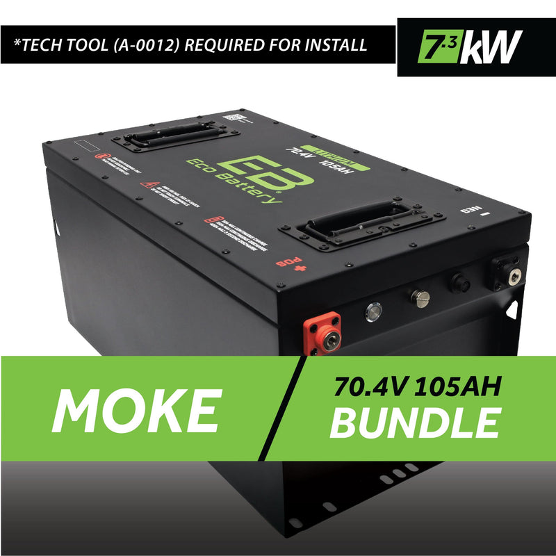 72V 105AH Battery Bundle / Moke - Eco Battery