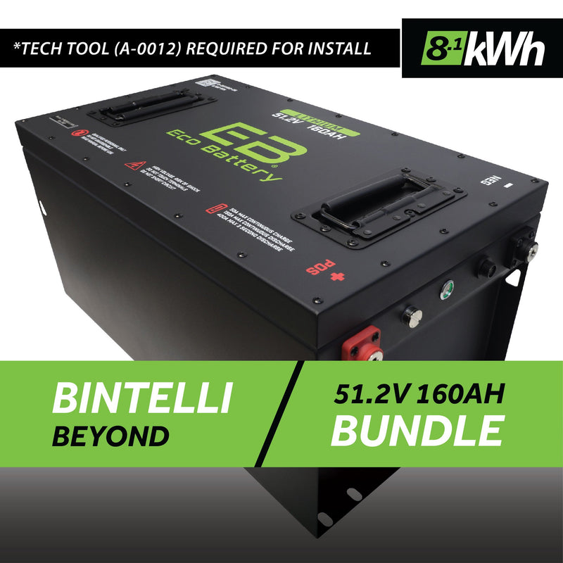 51V 160AH Battery Bundle / Bintelli Beyond