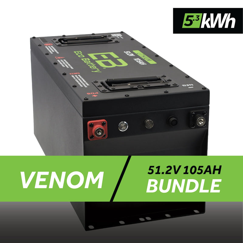 51V 105Ah Skinny Battery Bundle / Venom