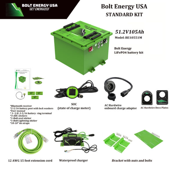 48-Volt / 105-AH Standard Kit “Mini” - Bolt Energy USA