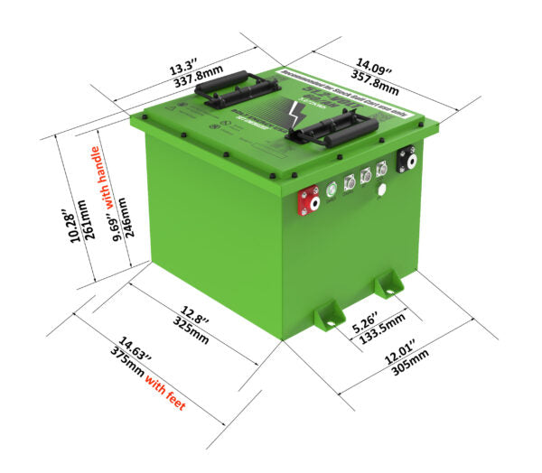 48-Volt / 60-AH Professional Kit “Fleet” - Bolt Energy USA