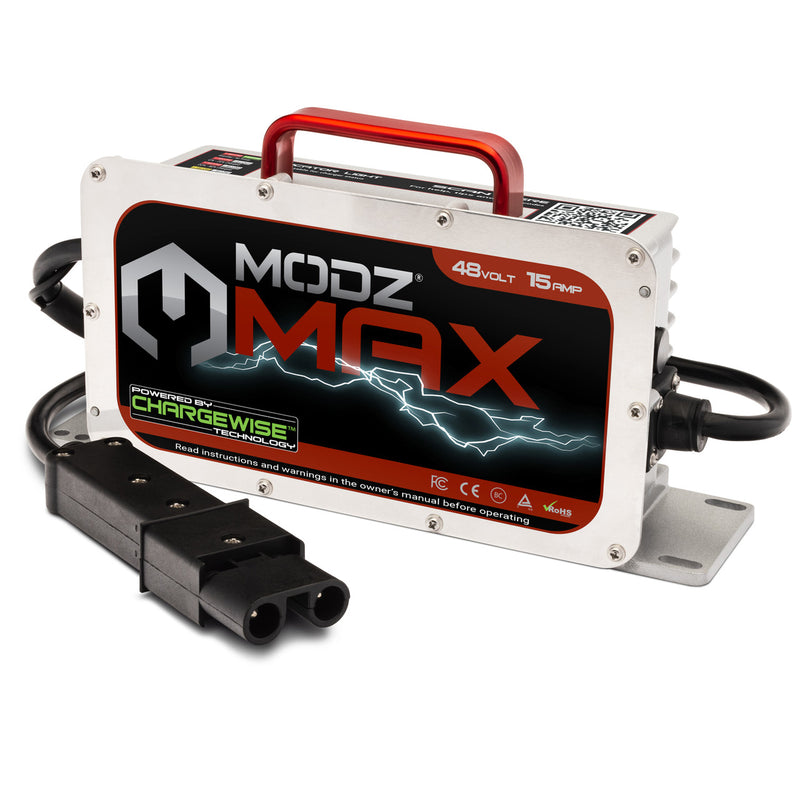 MODZ MAX48 15 Amp Yamaha G19/G22 Battery Charger for 48 Volt Golf Carts