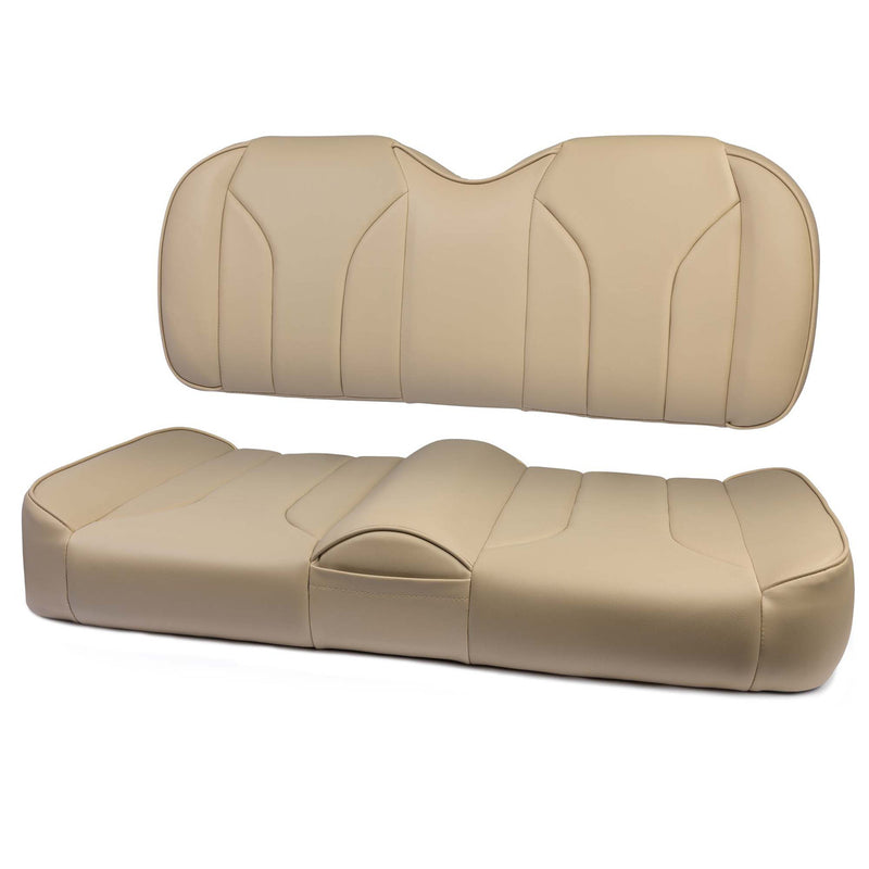 MODZ® FS2 FRONT SEAT FOR CLUB CAR, EZGO & YAMAHA - KHAKI BASE