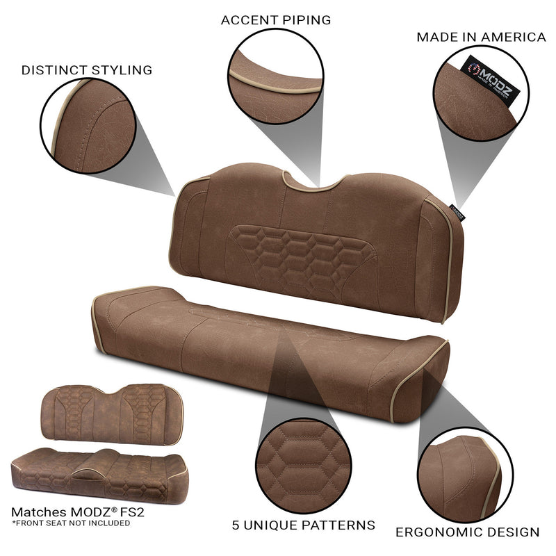 MODZ® RSC2 Rear Seat Cushion - Brown